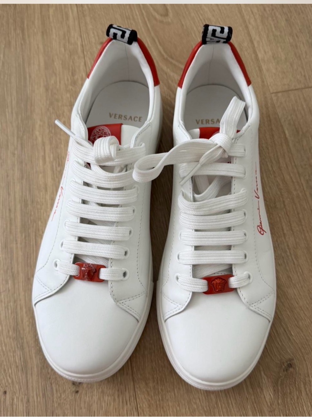 Versace White Sneakers